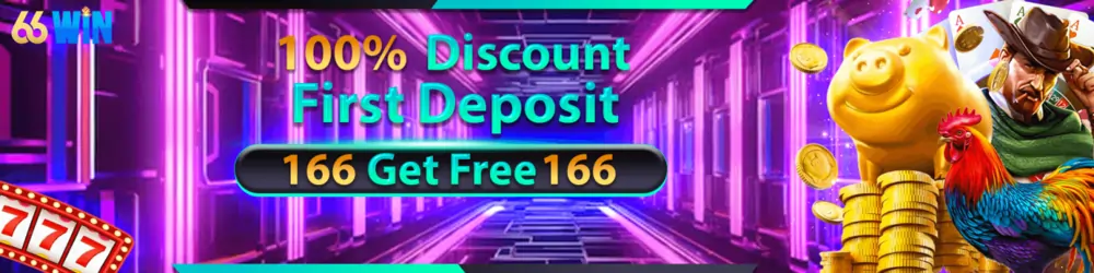 66win get 100& discount for first deposit-get free 166