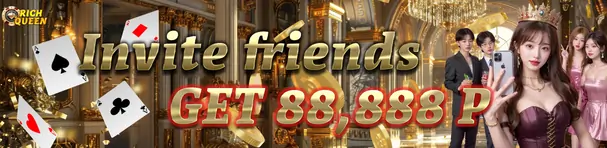 Rich Queen Casino - Invite Friends, Get 88,888