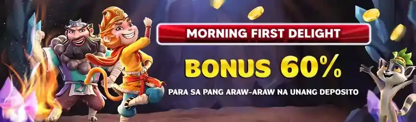 morning bonus up to 60% @ az777 ph