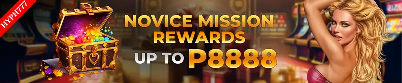 mission rewards up to P8,888 at Hyph444 casino